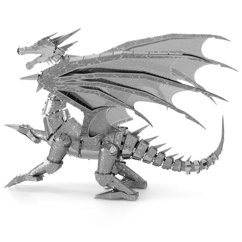 Metal Earth Silver Dragon Model Kit, kit0269