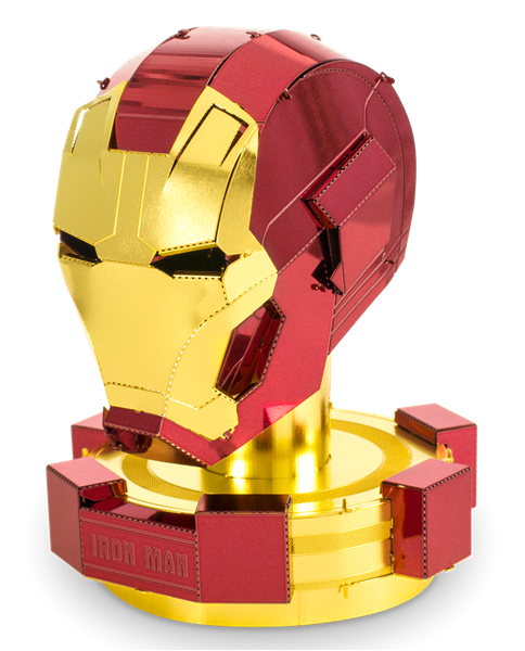 Metal Earth Iron Man Helmet Model Kit, Marvel Avengers kit0272