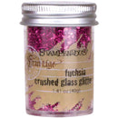FUCHSIA PINK Crushed Glass Glitter, Stampendous Frantage, 1.4 oz. jar, for ICE Resin, Papercrafts, Scrapbook Embellishment, Mixed Media, cft0040
