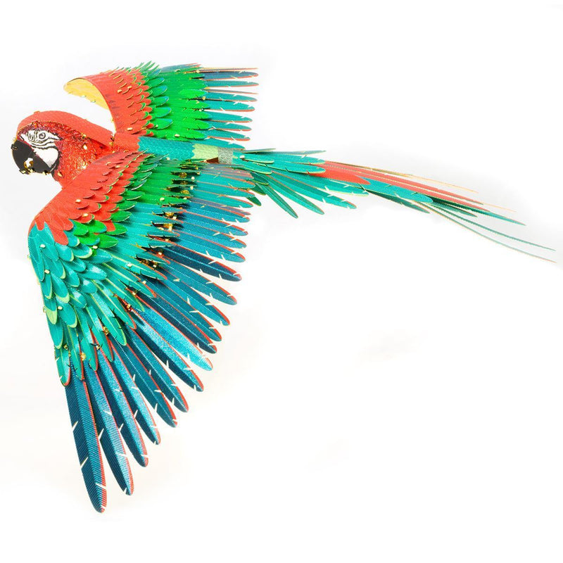 Metal Earth Jubilee Macaw Parrot Bird Model Kit, kit0267