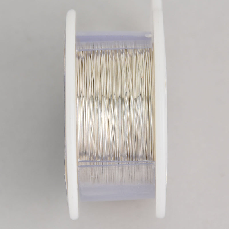 28ga Silver Filled Wire 1/2 OZ Half Hard 62.5FT, wir0208