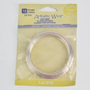 Silver Round Craft Wire, 12 gauge, 1/8" Dead Soft, 10 feet, wir0233