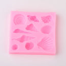 SEASHELL RESIN Mold, Silicone Mold for jewelry, candy making, Ice Resin, reusable, mold makes 10 different shapes, tol0731