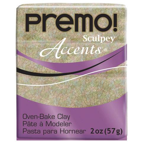 Premo Sculpey Accents Oven Bake Clay, Opal, 2oz, cla0034
