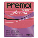 Premo Sculpey Accents Oven Bake Clay, Sunset Pearl, 2oz, cla0032