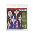 Beaded Victorian Drop Ornament Kit, makes 6 ornaments, kit0412
