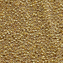 Size 11/0 Miyuki Round Seed Beads, Galvanized Gold 11-91052-tb, 24 grams, bsd0324