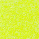 Size 11/0 Miyuki Round Seed Beads, Luminous Limeade 11-91119 8.5 grams, bsd0611