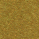 Size 11/0 Miyuki Round Seed Beads, Galvanized Topaz Gold 11-9311, 8.5 grams, bsd0635