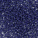 Size 15/0 Miyuki Round Seed Beads, Duracoat Opaque Dark Navy Blue 15-94494, 8.2 grams, bsd0668