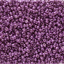 Size 11/0 Miyuki Round Seed Beads, Purple Orchid Duracoat 11-95108, 24 grams, bsd0765