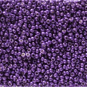 Size 11/0 Miyuki Round Seed Beads, Purple Lilac Night Duracoat 11-95110, 24 grams, bsd0759