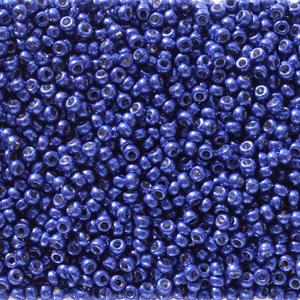 Size 11/0 Miyuki Round Seed Beads, Navy Blue Duracoat 11-95111, 24 grams, bsd0756