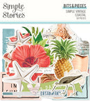 SIMPLE VINTAGE COASTAL BITS & PIECES DIE CUTS pap0130
