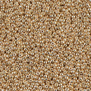 Size 15/0 Miyuki Round Seed Beads, Galvanized Yellow Gold 15-91053, 8.2 grams, bsd0251