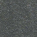 Size 15/0 Miyuki Round Seed Beads, Galvanized Gray Luster 15-91865, 8.2 grams, bsd0644