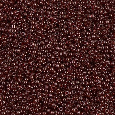 Size 15/0 Miyuki Round Seed Beads, Garnet Gold Luster 15-9304, 8.2 grams, bsd0260