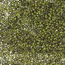 Size 15/0 Miyuki Round Seed Beads, Picasso OP Chartreuse 15-94515, 8.2 grams, bsd0689