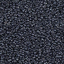 Size 15/0 Miyuki Round Seed Beads, Gunmetal 15-9451, 8.2 grams, bsd0227