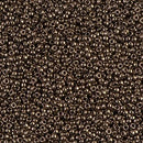 Size 15/0 Miyuki Round Seed Beads, Dark Bronze 15-9457, 8.2 grams, bsd0253