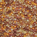 Size 15/0 Miyuki Round Seed Beads, MIX GOLD MEDLEY, 8.2 grams, bsd0581