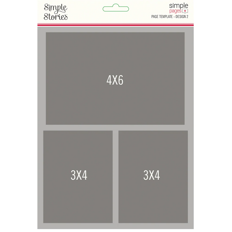 Simple Pages Template - Design 2, pap0056