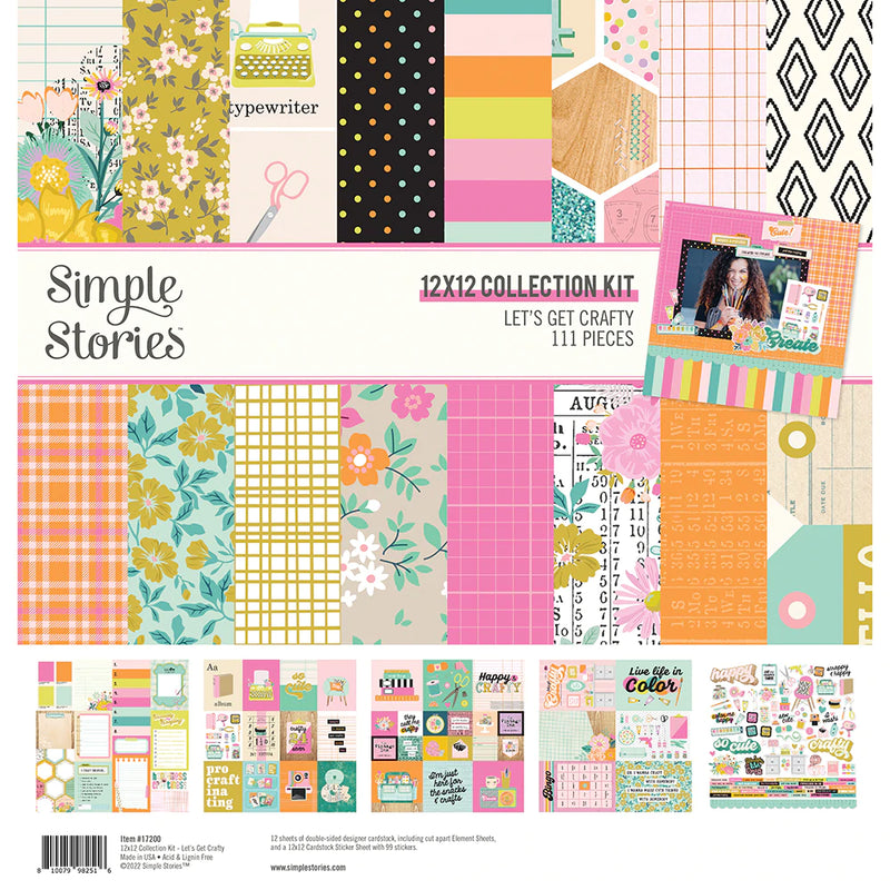 LET'S GET CRAFTY - COLLECTION KIT pap0150