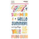 SUMMER LOVIN' - FOAM STICKERS pap0136