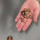 16mm Mood Beads, Puffy Coin, 2 beads, bme0709