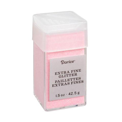 Blush Pink Iridescent Extra Fine Glitter, 1.5 oz, cft0153