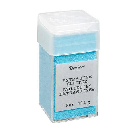 Frost Blue Iridescent Extra Fine Glitter, 1.5 oz, cft0163