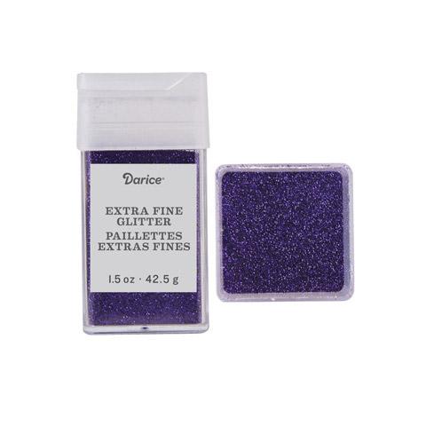 Muse Purple Extra Fine Glitter, 1.5 oz, cft0154