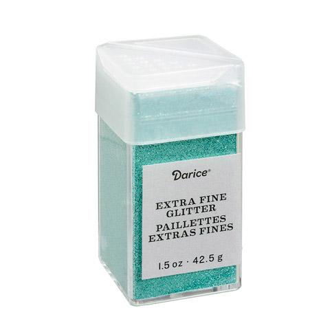 Paradise Blue Green Extra Fine Glitter, 1.5 oz, cft0180