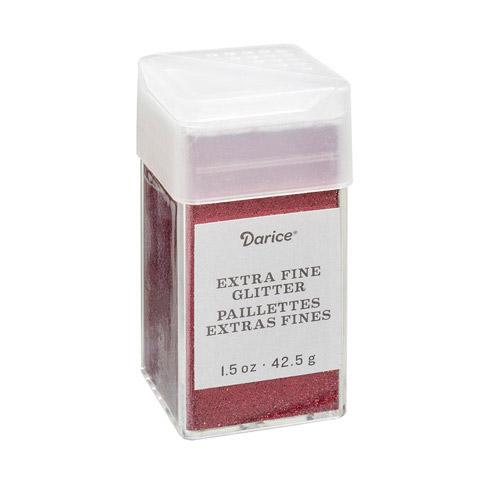 Garnet Red Extra Fine Glitter, 1.5 oz, cft0172