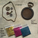 Steampunk Watch Resin Jewelry Kit, kit0517