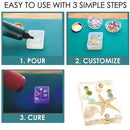 Steampunk Watch Resin Jewelry Kit, kit0517