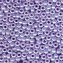 Size 6/0 Miyuki Round Seed Beads, Lilac Ceylon 6-9538, 20 grams, bsd0440