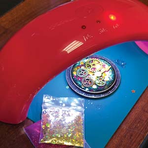 Steampunk Watch Resin Jewelry Kit, kit0517