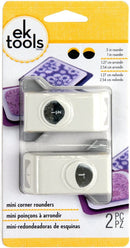 EK Paper Shapers Punch Mini Set Corner Rounder 2pc, tol1302