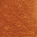 8/0 Miyuki Seed Beads, Transparent Orange, 8-9138, bsd0905