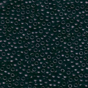 8/0 Miyuki Seed Beads, Black Opaque, 8-9401 bsd0904