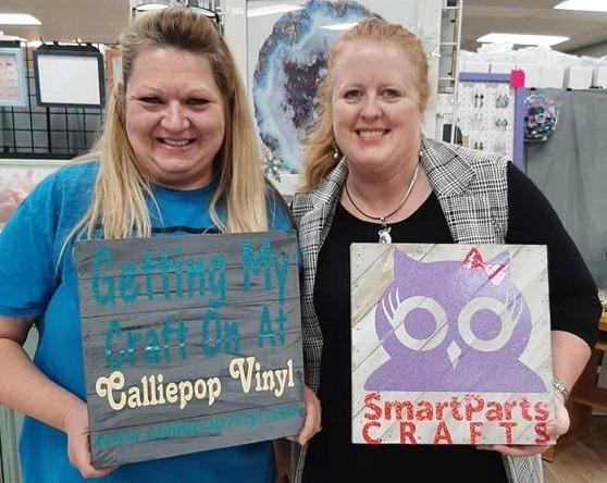 Craft Night with Smart Parts Crafts and Calliepop Vinyl, 10/30/20