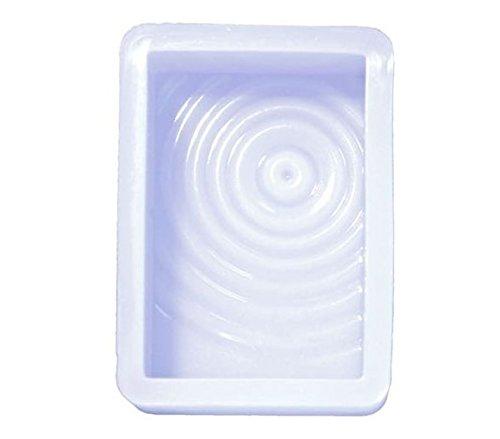 Resin Rectangle Mold, Ripple, Silicone Mold to make 1-1/4" x 3/4" shape, reusable, tol1073