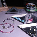 12 Bead Sorting Trays, Aluminum, tol1282