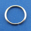 BULK 600 Silver Tone Open Jump Rings 8mm x 0.8mm, 21 gauge wire  jum0038b