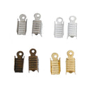 5mm Ribbon Cord Ends Mixed Pack, 12x5mm, 400 pcs, fin0958