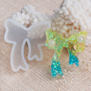 Bow Resin Mold, Silicone Mold to make shape 1-1/8" long, tol1016
