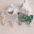Horse Resin Mold, Silicone Mold to make shape 1-5/8" long, tol1012