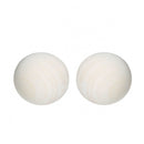 Natural Hinoki Wood Round Balls, About 40mm Dia, No Hole, 5 PCs, cft0349