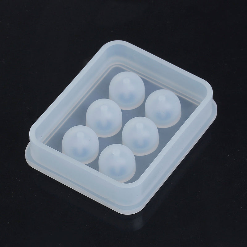 RESIN Round BEAD MOLD, Silicone Mold to make 15mm round marble beads, reusable, tol0850